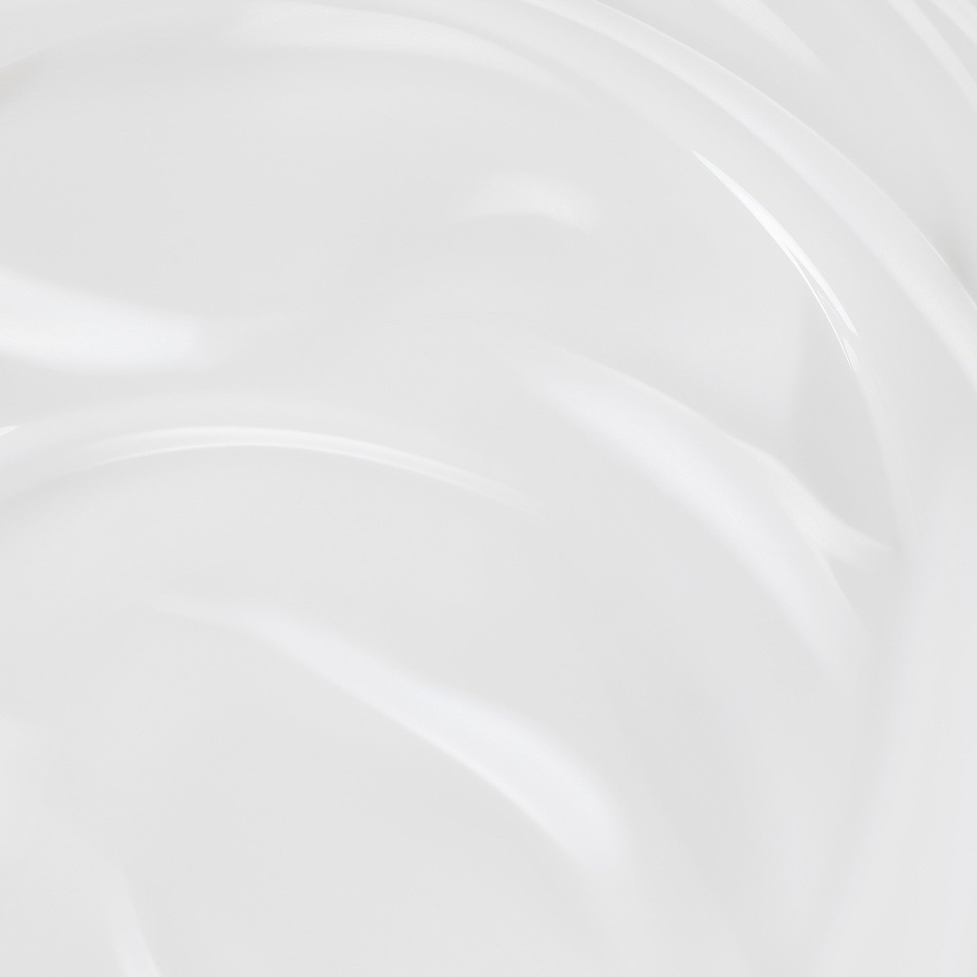 A close-up texture shot of a glossy, white cream with gentle swirls, representing the Niacinamide ingredient.