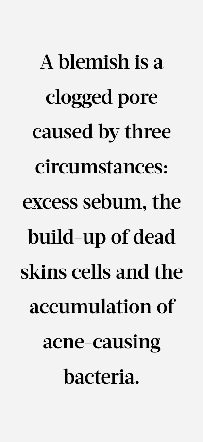 Blemish - Cause & Prevention