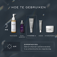 en HOW TO LAYER-diagram voor een avondlijke skincare-routine toont de volgende stappen:
Cleanse met Medik8 Lipid-Balance Cleansing Oil, Target met Liquid Peptides, Vitamin A met Medik8 Crystal Retinal, Eyes met Medik8 Crystal Retinal Ceramide Eye, en Moisturise met Medik8 Advanced Night Restore.