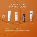 Medik8 sprievodca vrstvením starostlivosti o pleť „Ako vrstviť starostlivosť“ pre rannú rutinu.