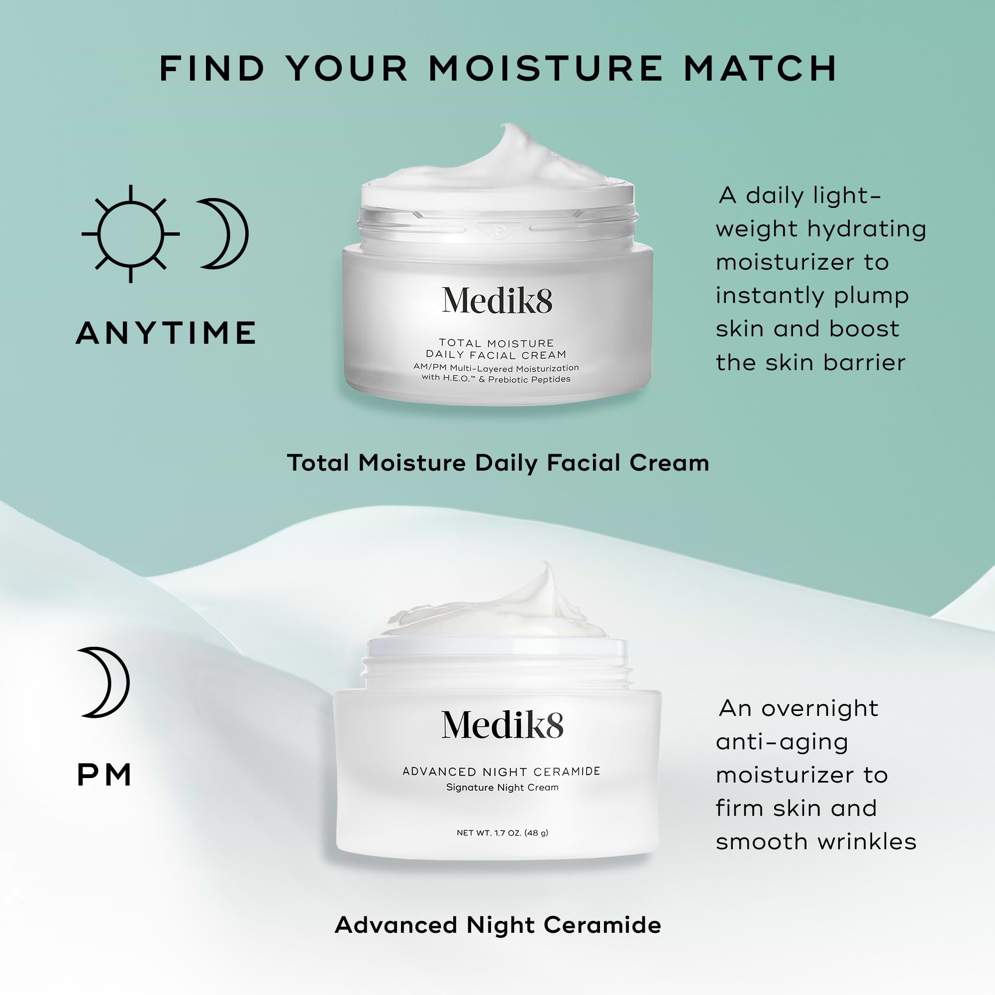 Total Moisture Daily Facial Cream – Medik8-US
