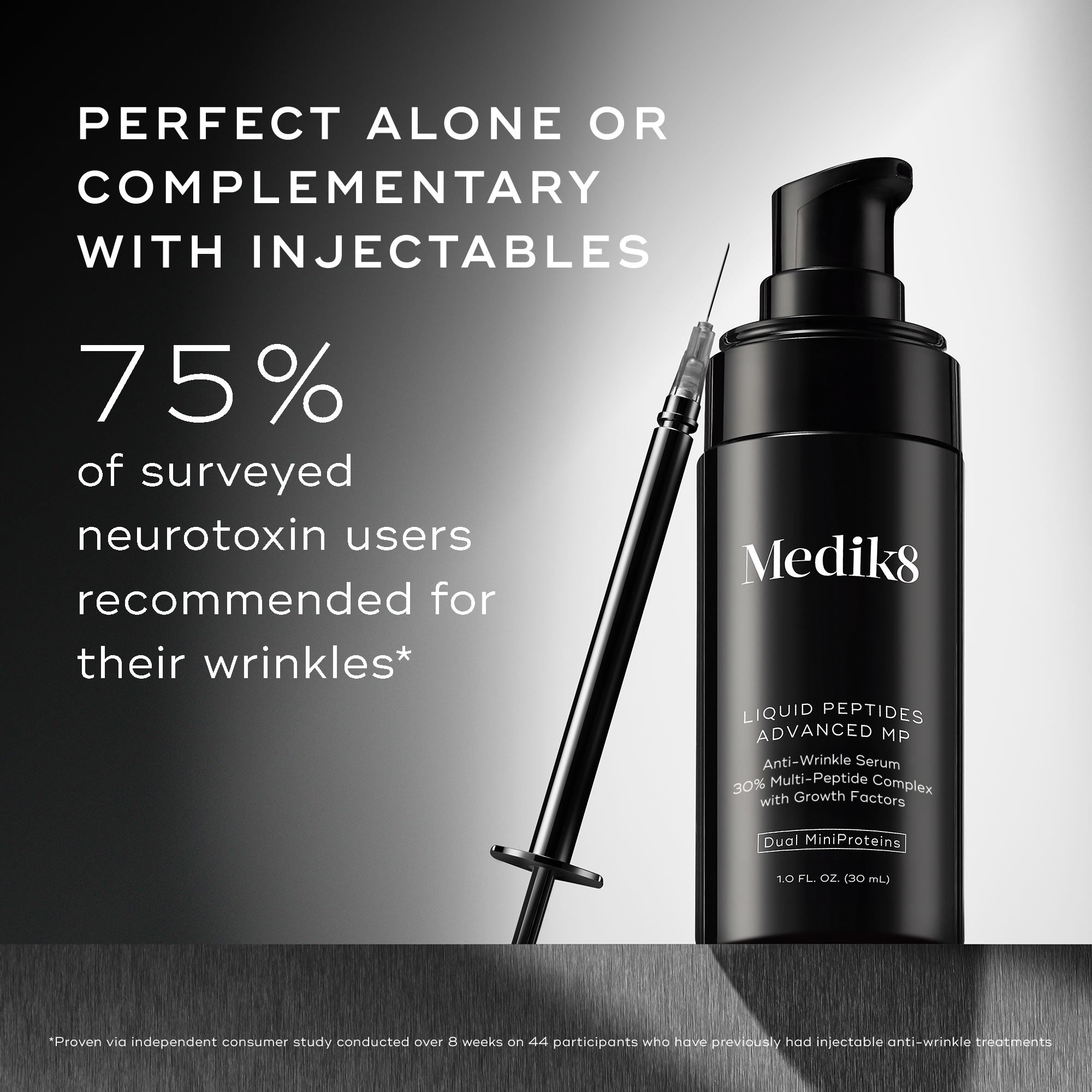 Liquid Peptides Advanced MP Face Serum – Medik8-US