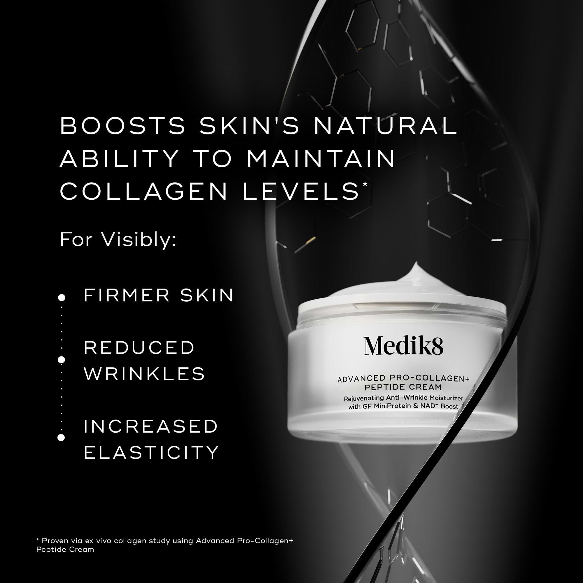 Advanced Pro-Collagen+ Peptide Cream – Medik8-US