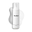 A Medik8 Gentle Cleanse pump bottle displayed on a white background with a smear of white foam behind it, highlighting the product's hydrating texture.