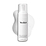 Medik8 Micellar Mousse pump bottle displayed on a white background with a smear of white foam behind it, highlighting the product's texture.