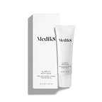 Medik8 Clarity Peptides tube stands next to its white packaging carton on a white background. Text identifies it as a "10% Niacinamide-Infused Peptide Serum" in a 30mL size.