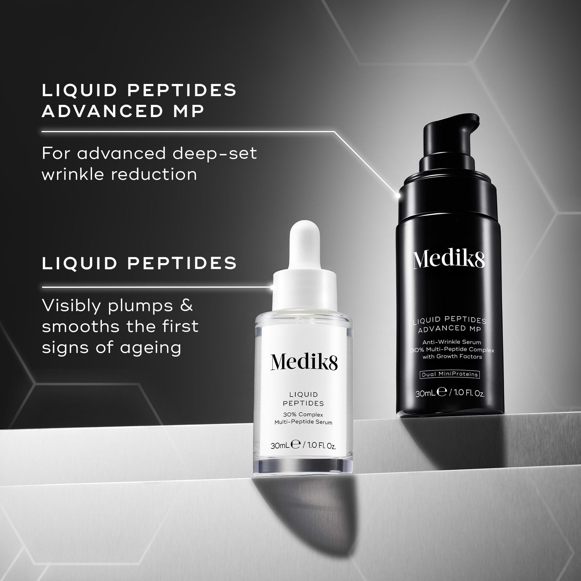 Liquid Peptides™ Advanced MP - Multi-Peptide Serum – Medik8