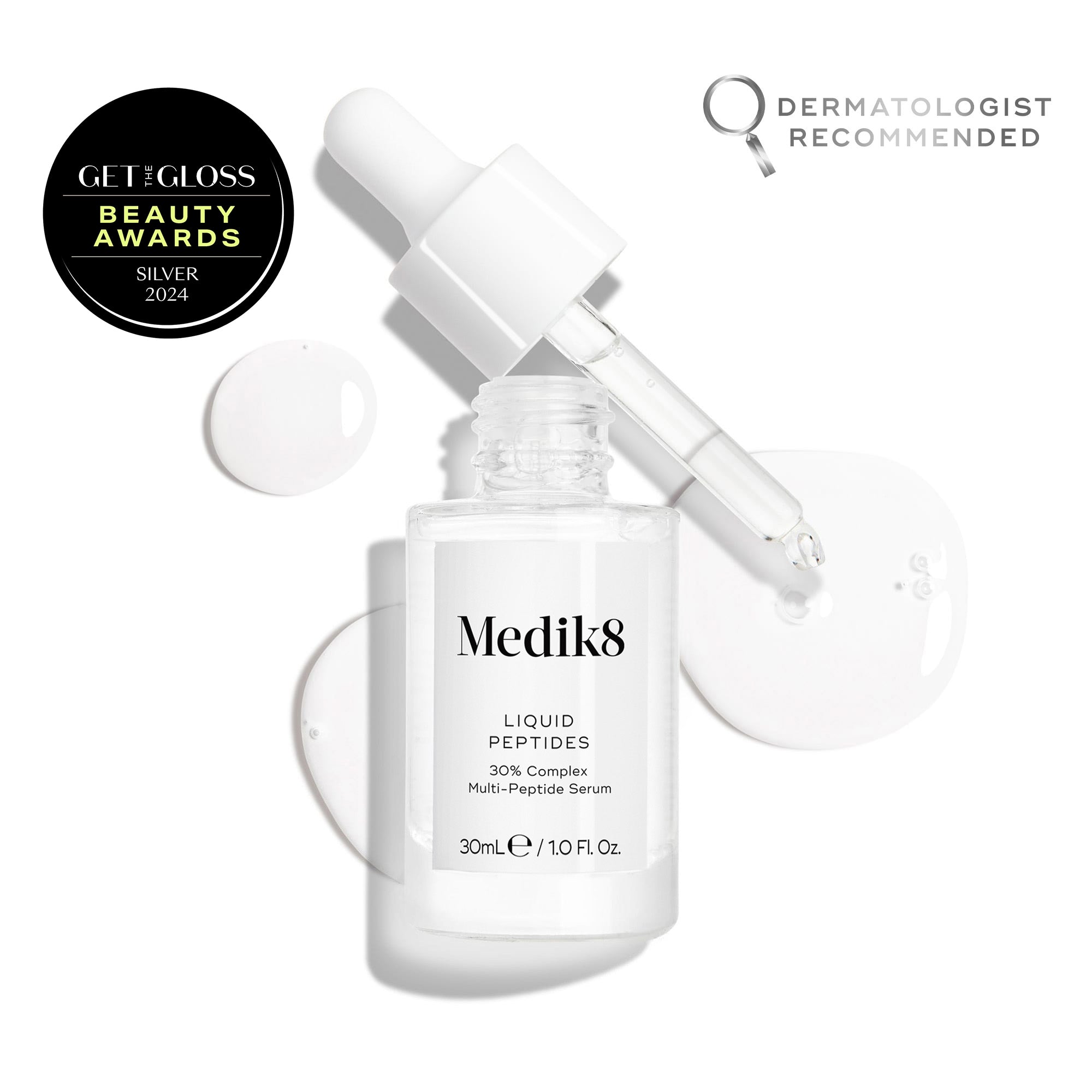 Liquid Peptides™ - Hydrating 30% Multi-Peptide HA Serum – Medik8