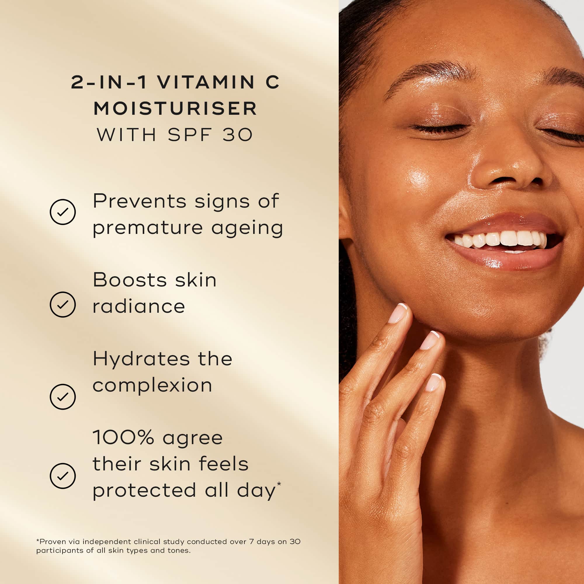 Travel Size Daily Radiance Vitamin C™ Face Cream with SPF 30 – Medik8