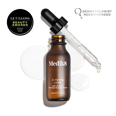 medik8 ctetra intense lipid vitamin c antioxidant serum Brighter skin starts with An ideal choice for those who are new to vitamin C cosmetics or for those with sensitive skin C-Tetra Antioxidant Vitamin C Serum